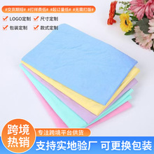 跨境批发pva新品宠物毛巾吸水毛巾抹布擦车巾洗车毛巾鹿皮巾毛巾