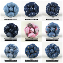 韩系6.5cm超定型山茶花饰品胸花发夹头饰服装辅料配件批发布艺花