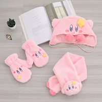 Очаровательный бархатный комплект: шарф Kabi, теплые перчатки Kirby и стильная кепка-бейсболка Kabi