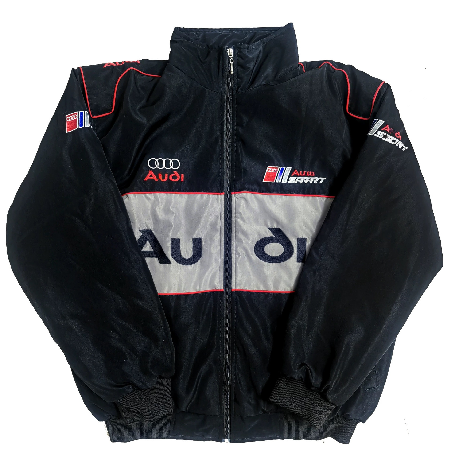F1 bordado "delgado" nuevo traje de carreras de velocidad con traje de ciclismo de manga larga chaqueta de locomotora