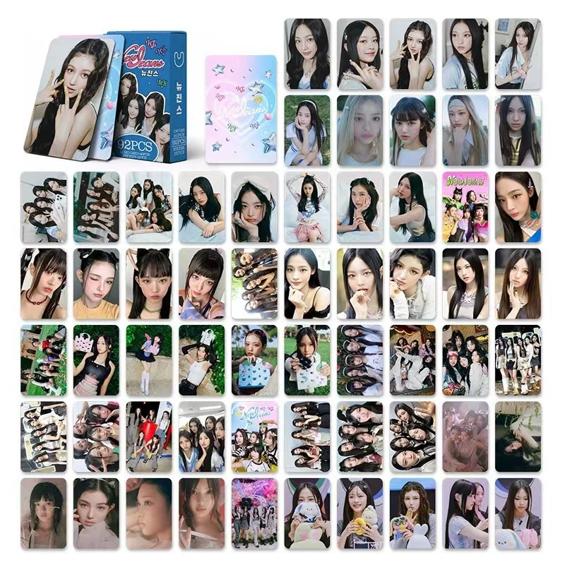 Spot 92 Newjeans Favorites Card Jin Yichi Hanni Li Huiren Star Lomo Card
