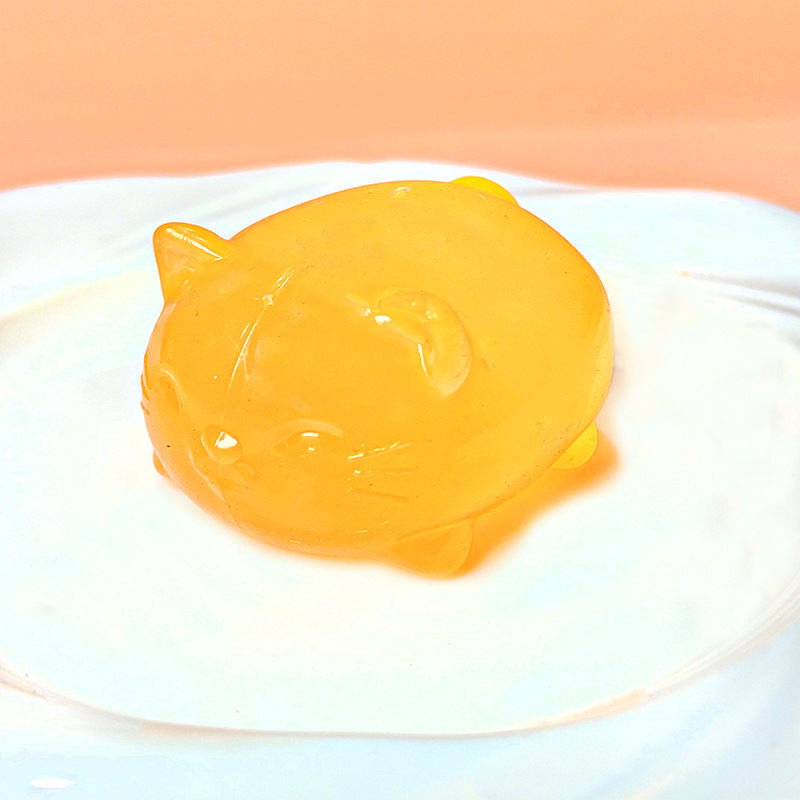 Juguete de malvavisco blando con forma de copo de nieve y hielo, alivio del estrés de rebote lento, similar a Needoh, transfronterizo.