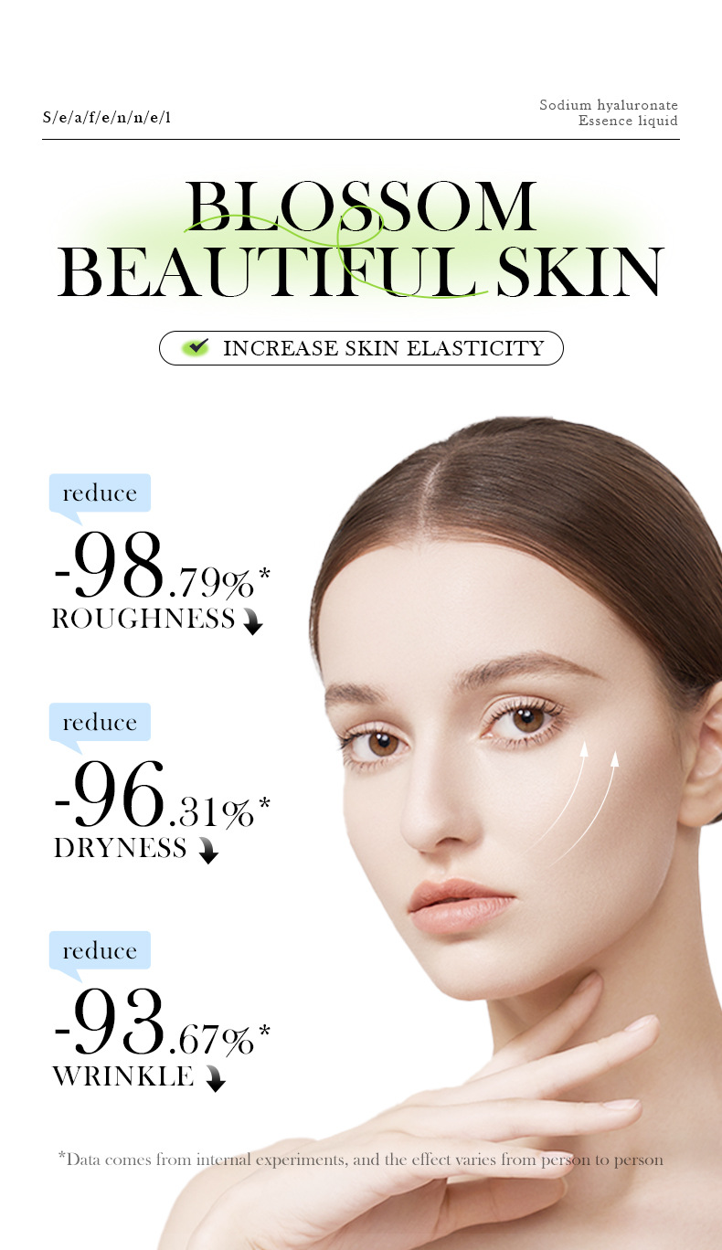 Anis BIOAOUA Meereshyaluronsäure-Antifalten-Essenz zur Straffung, Aufhellung und Befeuchtung_voghion.com