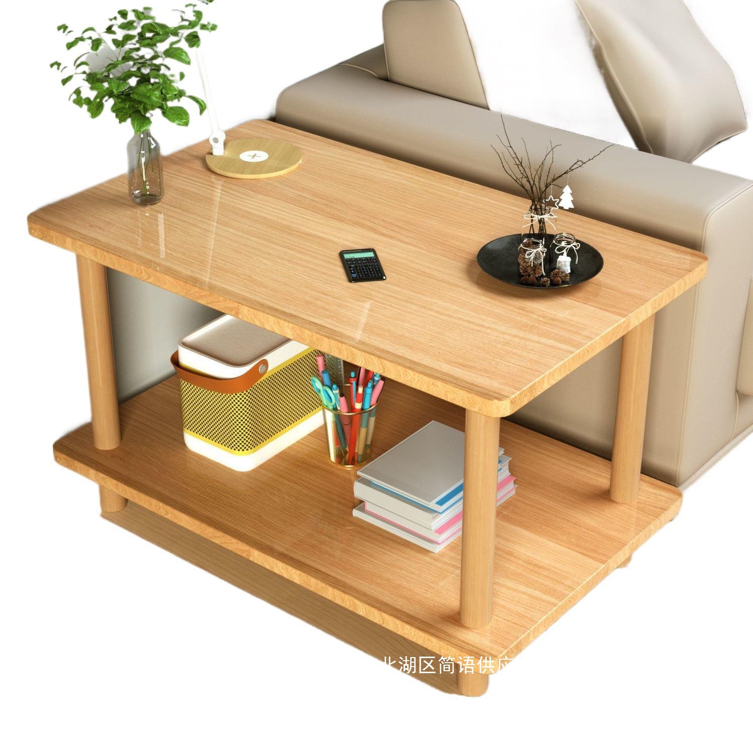Fábrica directa pequeña mesa de cabecera de alquiler de alquiler de habitaciones mesas de cabecera de dormitorio mesas de té mesas image 5