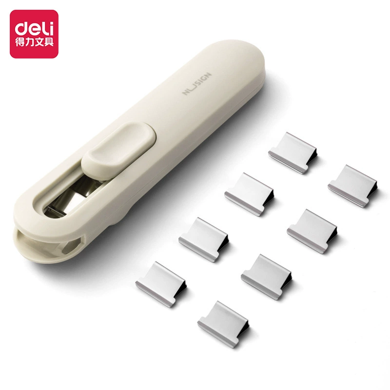 Newse NS085-C машинка для стрижки (белая) (1 машинка для стрижки + 8 дополнительных зажимов/набор)