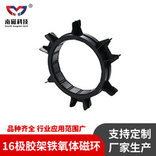 厂家定制胶架磁环电容电机磁环配件16极注塑水泵电机磁环维修零件