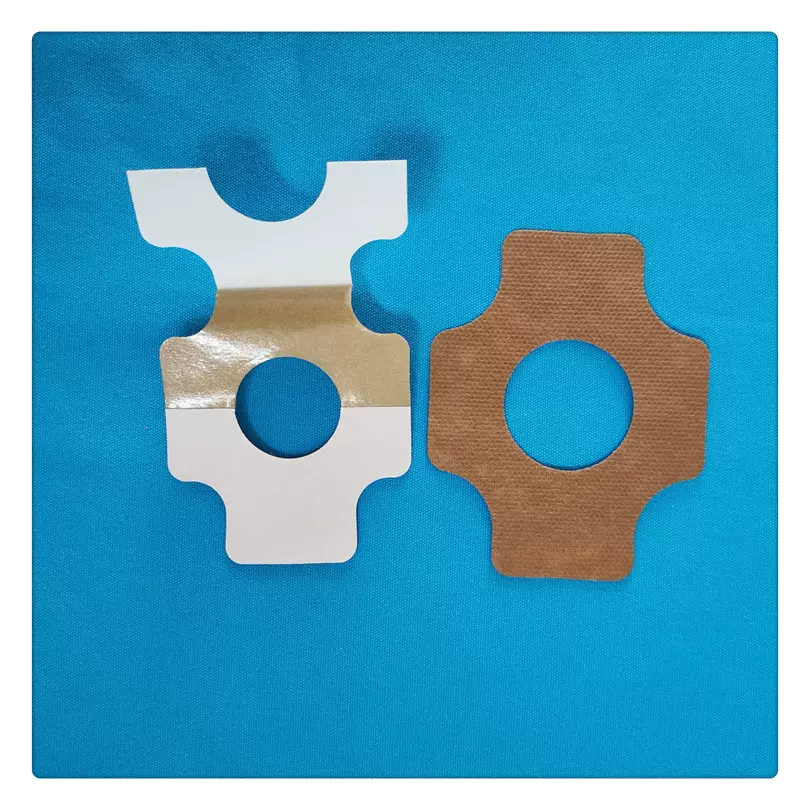 无纺布空白贴艾灸固定贴挖孔膏药空贴三伏贴三九贴布托厂家批发