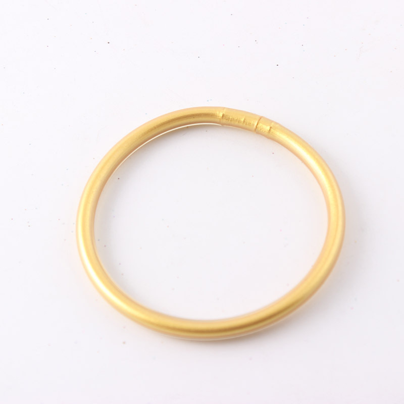 Simple Style Solid Color Silica Gel Women's Buddhist Bangle display picture 2