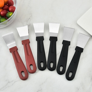 Factory wholesale stainless steel fume shovel refrigerator defrosting blade hood oil cleaning shovel kitchen cleaning tools