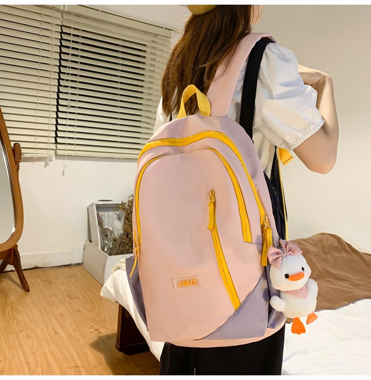 Waterproof Solid Color Daily Women's Backpack display picture 1