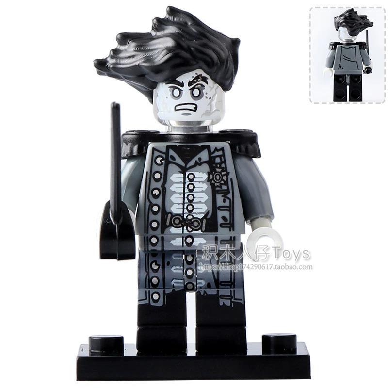 Пираты Карибского моря Дэвид Джонс Джек Элиза Baying KSZ515 518 Совместимо с Lego