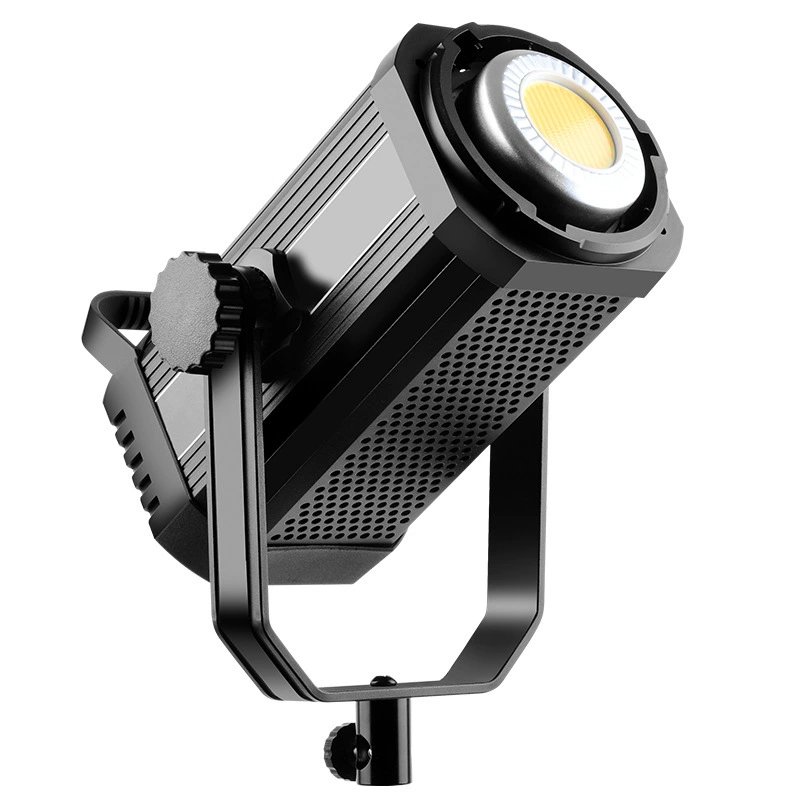 400W прожектор для стрима COB, студийный свет, софтбокс, глубокая рассеивающая решётка, сверхъяркий