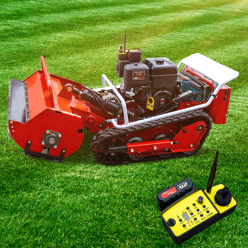出口美国四驱遥控割草机 批发零售Crawler remote control mower