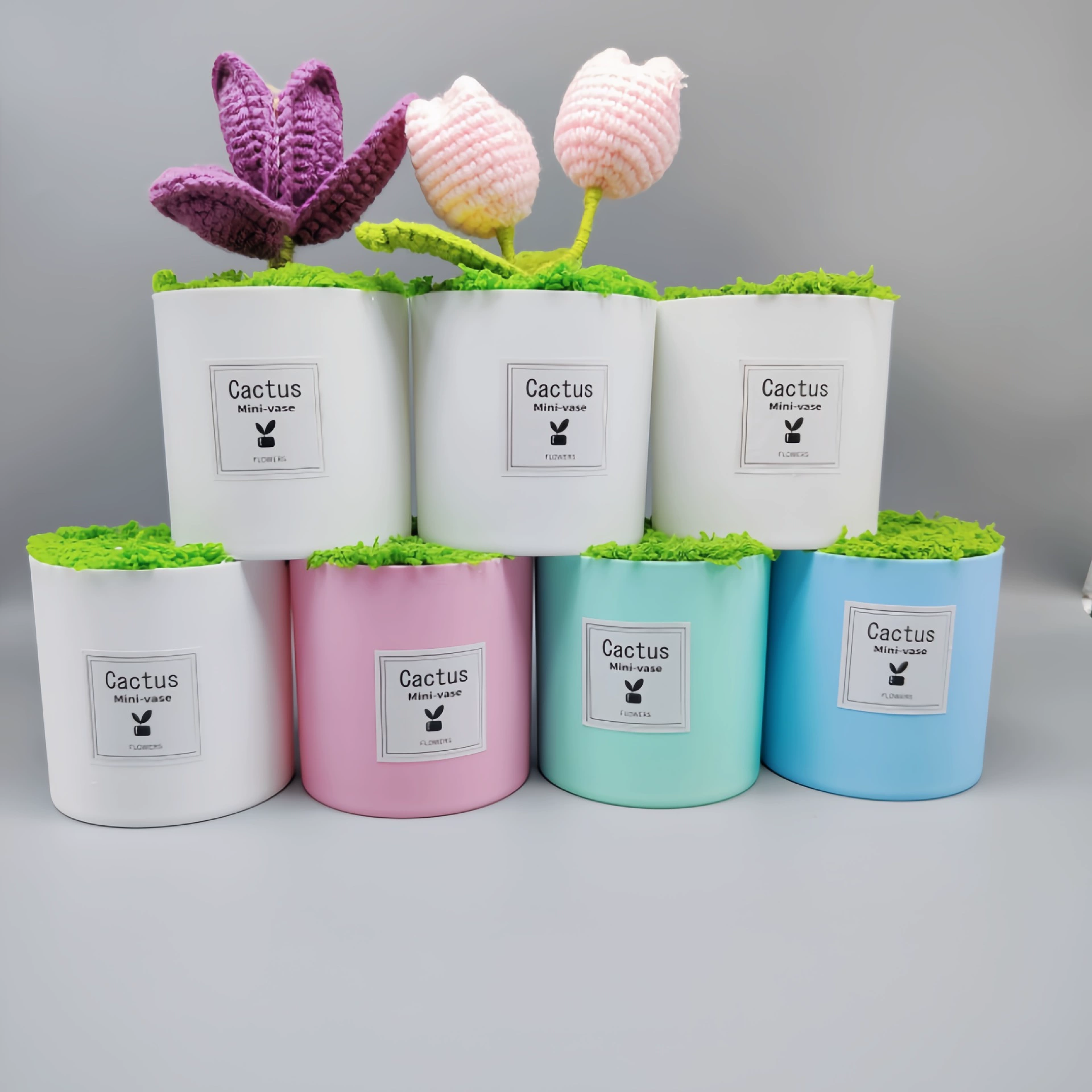 Торсионная стержень шерстяной цветок оптовая утолщение прямой цилиндр цветочный горшок diy ручной работы пластиковый имитационный цветочный горшок