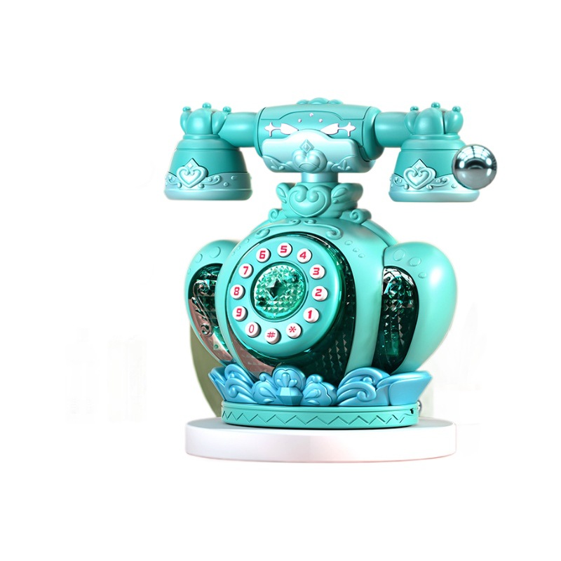 Educación temprana para niños niñas dibujos animados teléfonos inteligentes simulación retro regalo de cumpleaños juguetes de música