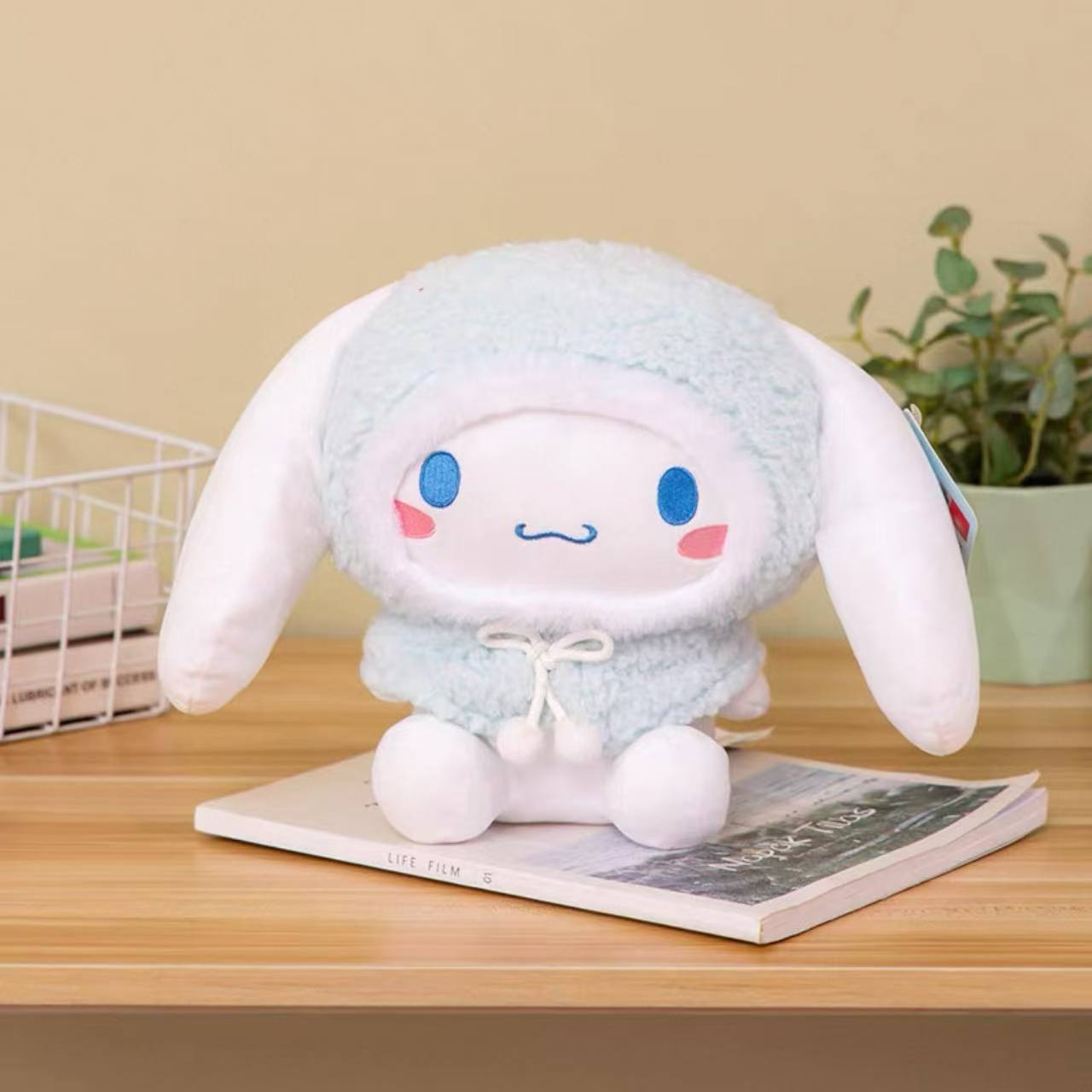 Muñeca peluche 8" máquina garras, regalo lanzamiento boda