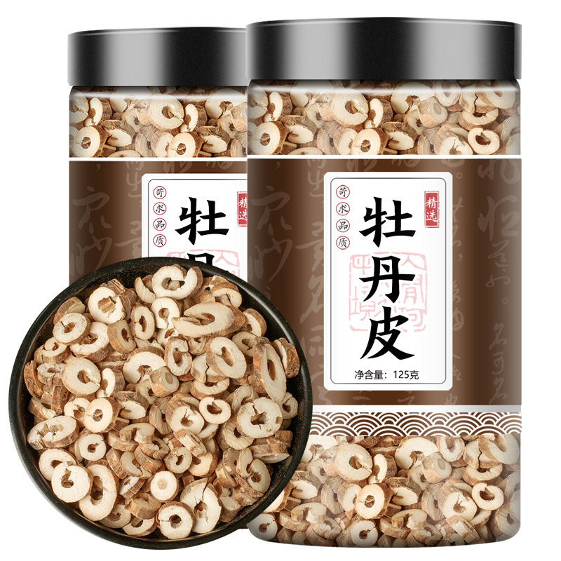Peony Bark Chinese Herbal Medicine 500g Peony Bark Tea Chinese Herbal Medicine Genuine Peony Bark Core-Free Selected New Stock