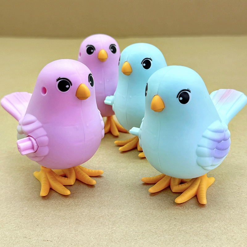 Internet Red Winding Toy Winding Jumping Birds Simulation Animals Boys and Girls Develop Intelligence Learning to Climb 2-3-4 Years Old