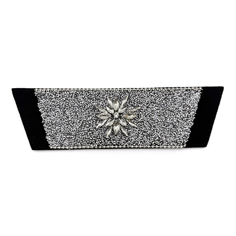 Nuevos accesorios de zapato DIY una sola forma de sandalias de diamante semiacabados zapatillas taladro superior