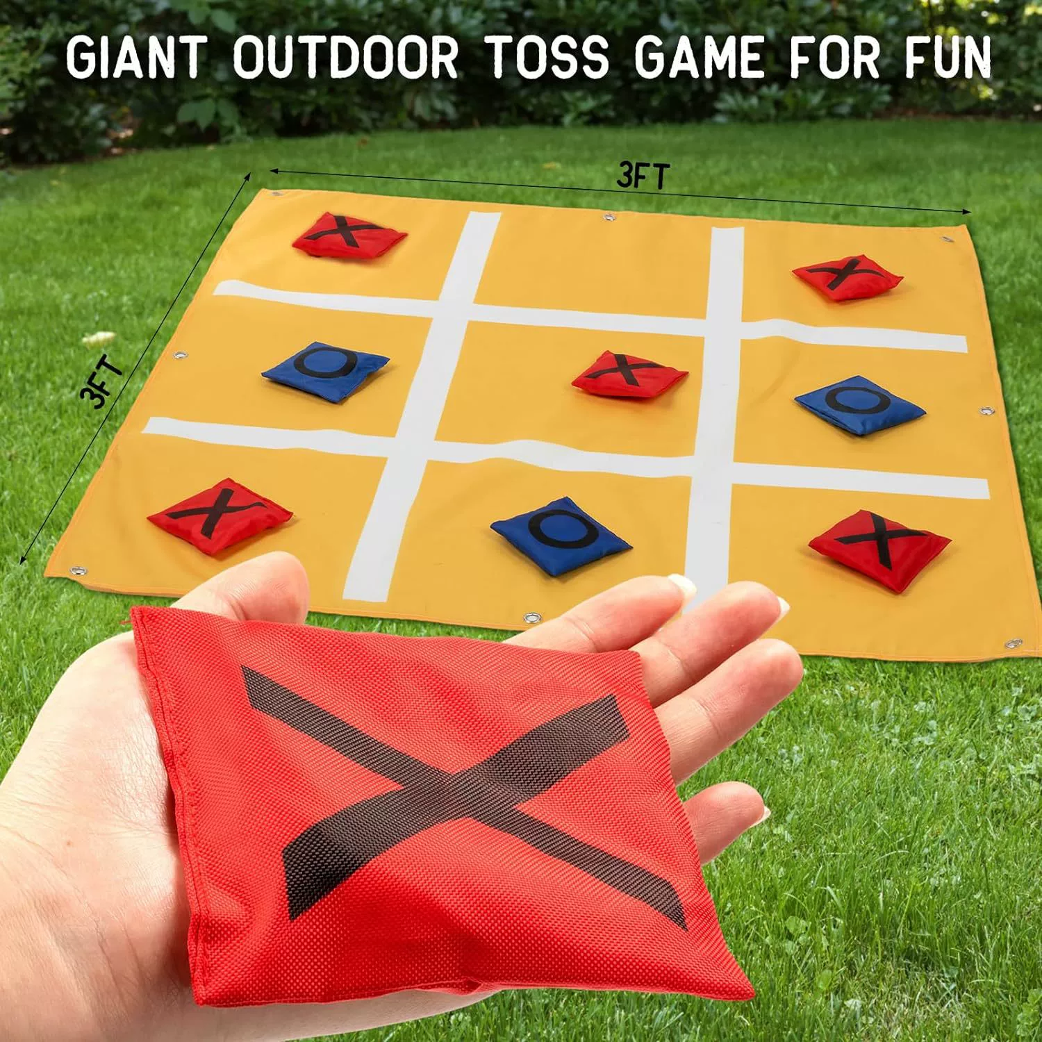 Amazon Bean Bag Throwing Game Наружные игровые принадлежности для родителей и детей Интерактивные бобовые мешки бросают игры