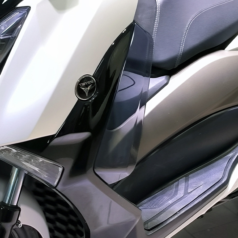 Applicable to Tianying TX150 modified leg windproof Linhai LMAX150 leg guard windshield side Guide cover leg guard