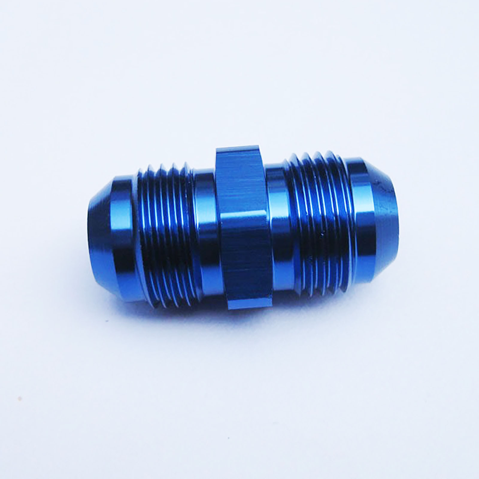 An3-An16 Cold Oil Pipe External Thread Connection Adapter Aluminum Alloy Oil Pipe Adapter Automotive Oil Cooling Threaded Connector