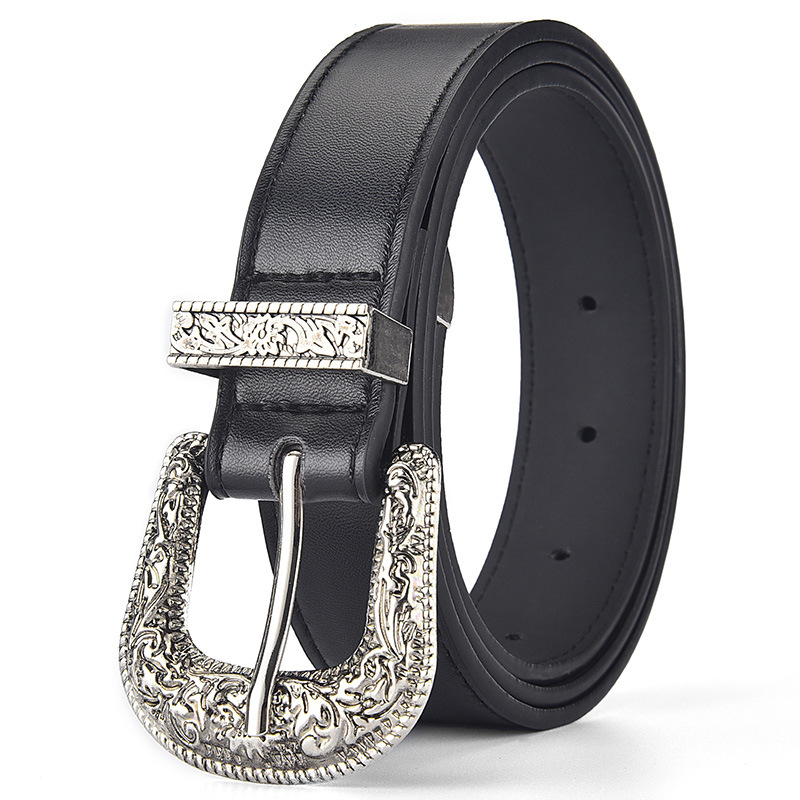 100g Weight Belt Classification 1 Piece Quantity Daily, Street Occasion Pu Leather, Alloy Material Solid Color Pattern Women's Gender Basic, Classic Style Style Basic Classic Style Solid Color Pu Leather Alloy Women's Leather Belts 16