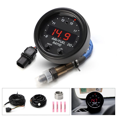 Avtomobil Modifikasiyası Geniş diapazonlu Hava-Yanacaq Nisbəti Ölçer 52mm Lsu4.9 Sensoru