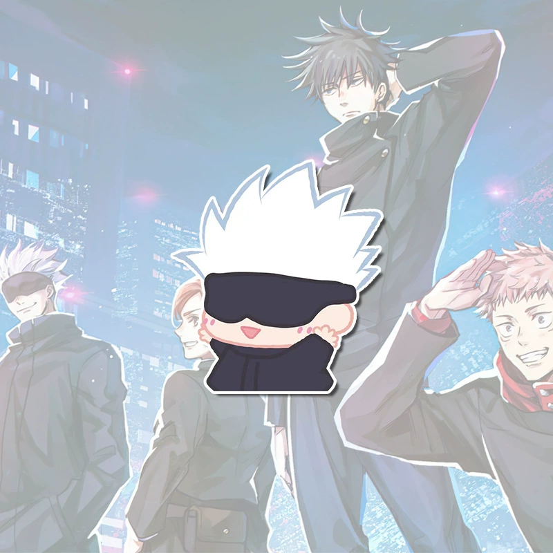 П double-sided acrylic folder Jujutsu Kaisen Gojo Satoru, принт киби дизайна, вес 0,02 кг