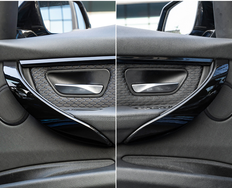 Suitable for 13-19 Bmw 3 Series Door Handle 320Li Interior Armrest Gt Door Handle Inner Protective Cover