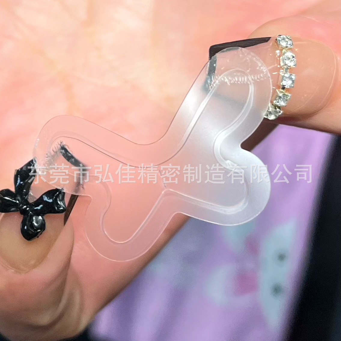 Butterfly keel style elf ear sticker