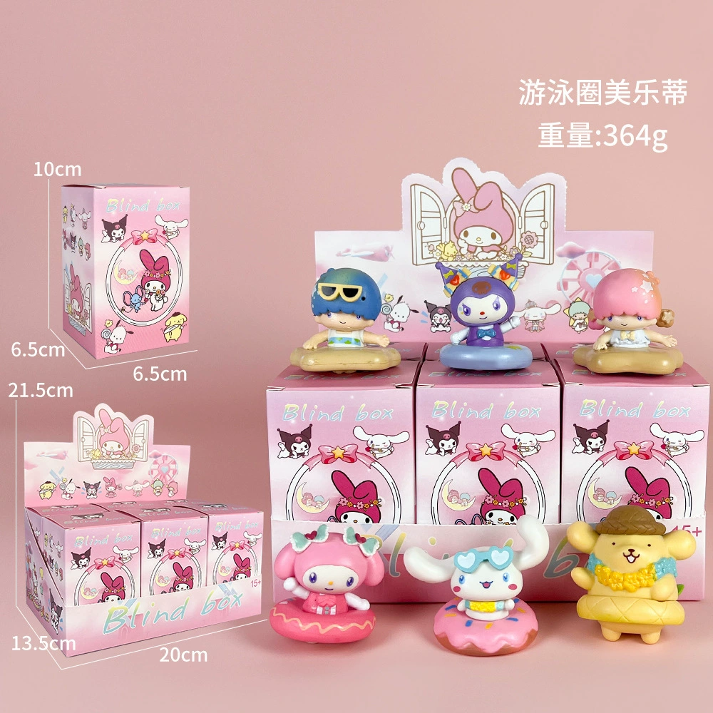 Sanrio, cartoon cute minifigure