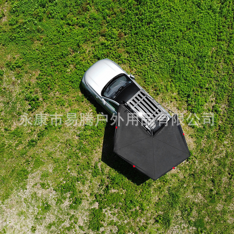 270-Degree Rotating Canopy for Car Side, Outdoor Camping Rainproof and Sunproof Side Tent, Self-Driving Car Tail Tent