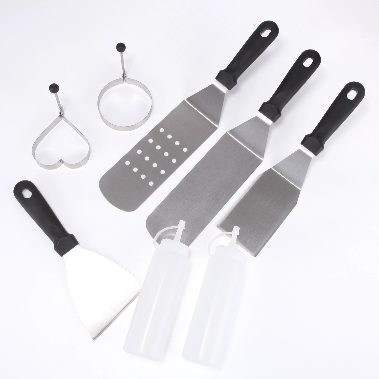 Amazon Outdoor Barbecue Tool Beef Steak Discovery Differential Shovel Barbecue Booth Boles Booth Shoop BBQ Combination Teasting