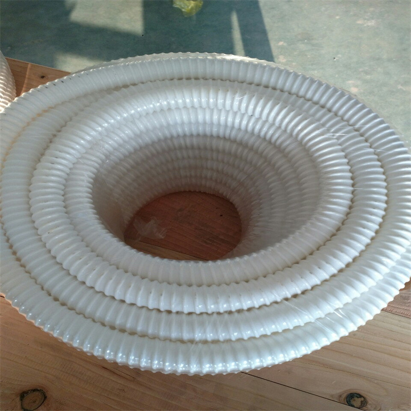 pvc波纹软管 白色塑筋波纹软管 空调排水软管圆管给水管