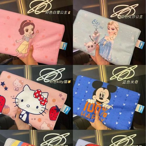 Genuine cartoon children's latex pillow core children's pillow pillow case micro-business student baby latex pillow gift batch