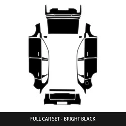Car paint protective film Invisible Car Wrap Tpu - glossy-black-tpu-25-26-models-zero-running-b10