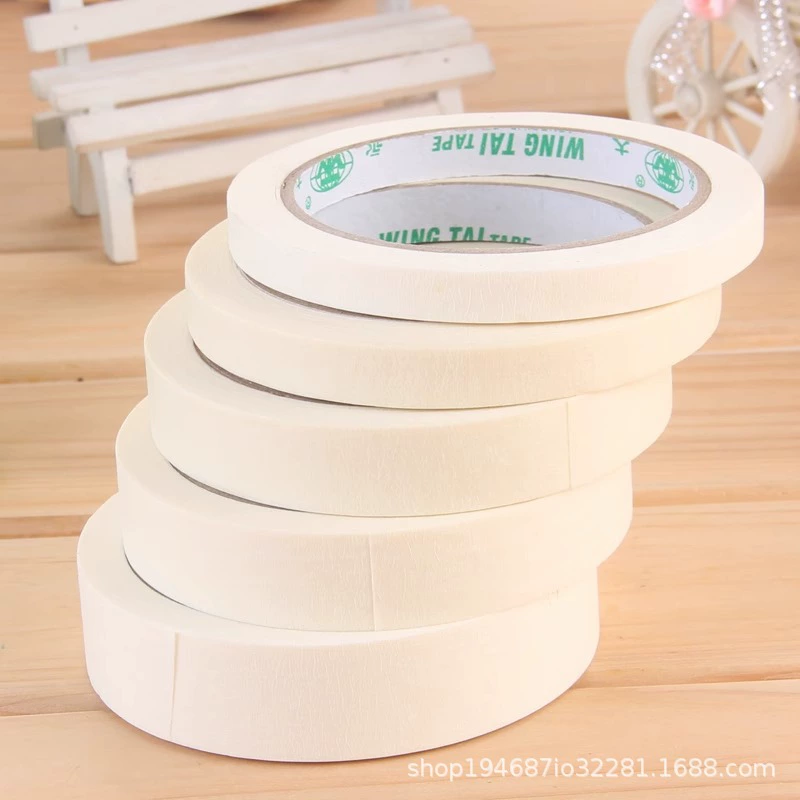 Малярная лента Yongda можно писать без оставления следов, рвется вручную и не оставляет следов, специальная бумажная наклейка для разделения цветов автомобильной аэрозольной краски для студентов-художников