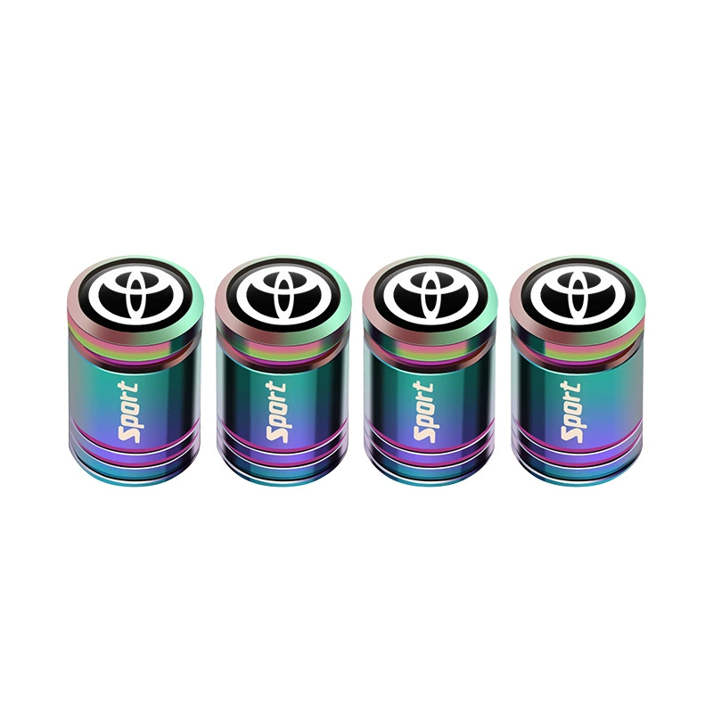 Подходит для Toyota Corolla, Sharp, Asian Dragon, Camry, RAV4, Rongfangwei, автомобильный колпачок вентиля шины, противоугонный.