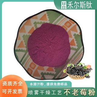 现货黑果腺肋花楸果粉 水溶性不老莓果汁粉 固体饮料原料野樱莓粉