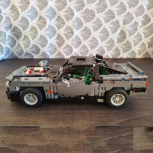 MOC-42566 ���⳵ 1214PCS ������ľ ����ͼֽ ƴ���ľ