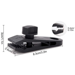 Outdoor Camping Windproof Fix Tent Nylon Multi-function Oilcloth Shark Clip Tent Hook Tarp Clip