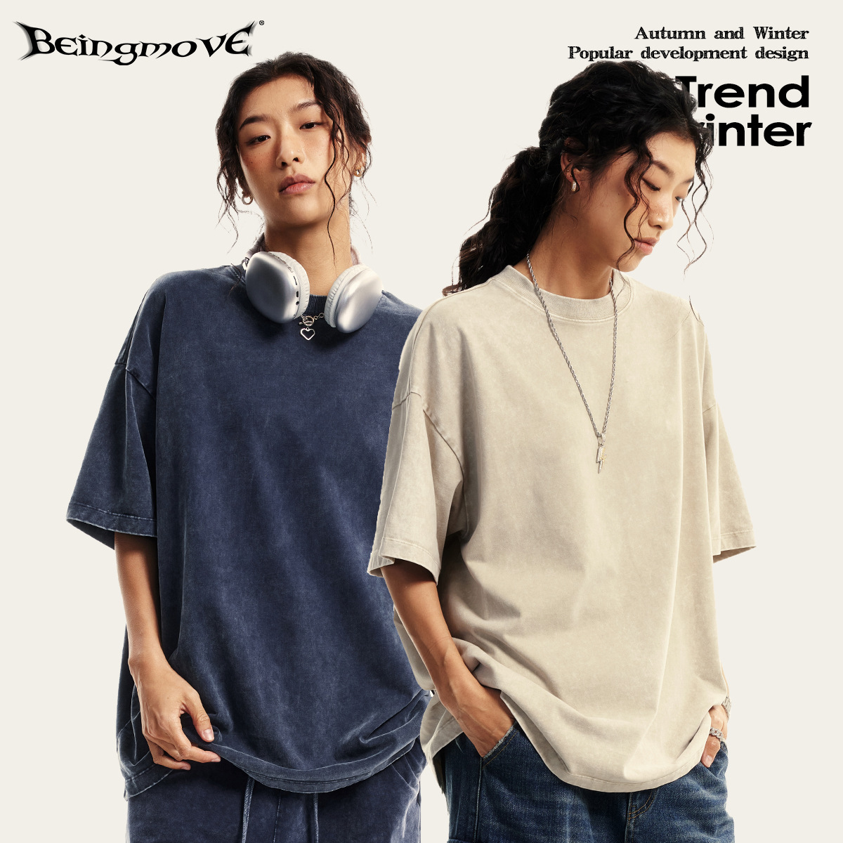 2025 verano marca de moda estadounidense pesado camiseta juvenil batik desgastado lavado retro algodón camiseta de manga corta hombres