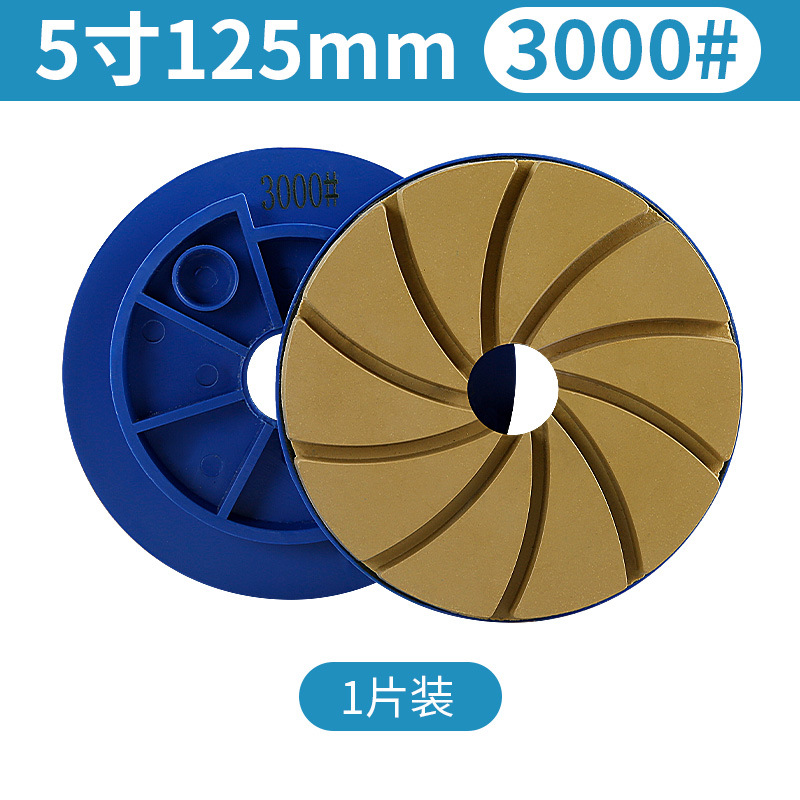 Caracol hebilla biselado engrosado molienda pieza de granito cerámica mármol británico piedra reformado diamante pulido película