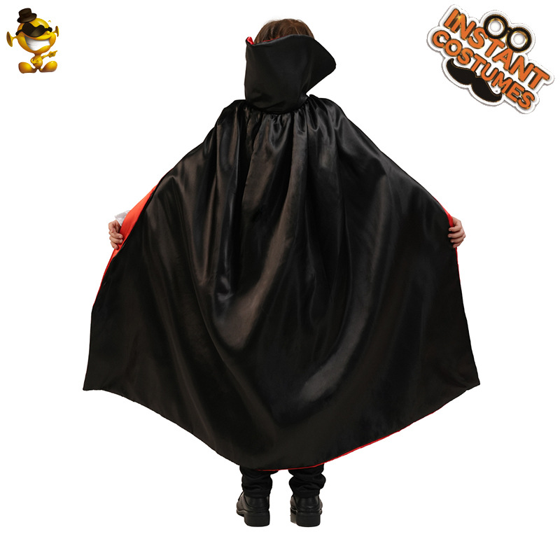 Los niños de Halloween vampiro traje pequeño niño vampiro papel juego de la etapa image 4