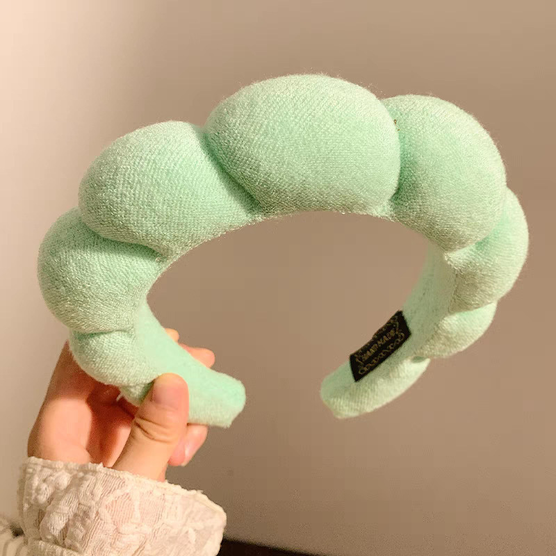 Yu Shuxin con el mismo tipo de pilom nubes de cabello torsión varilla de ojos grandes extraños cabello de esponja interesante adornamiento para el cabello al por mayor