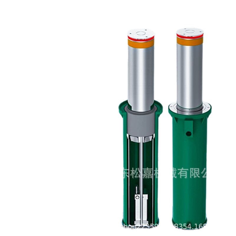 Escuela de control remoto inteligente pila de carretera de acero inoxidable cuadrada columna de elevación hidráulica automática columna de prevención de colisiones eléctrica