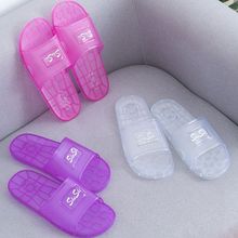 儿童 拖鞋水晶男夏季胶鞋浴室家居室内水晶防滑女士透明鞋防臭