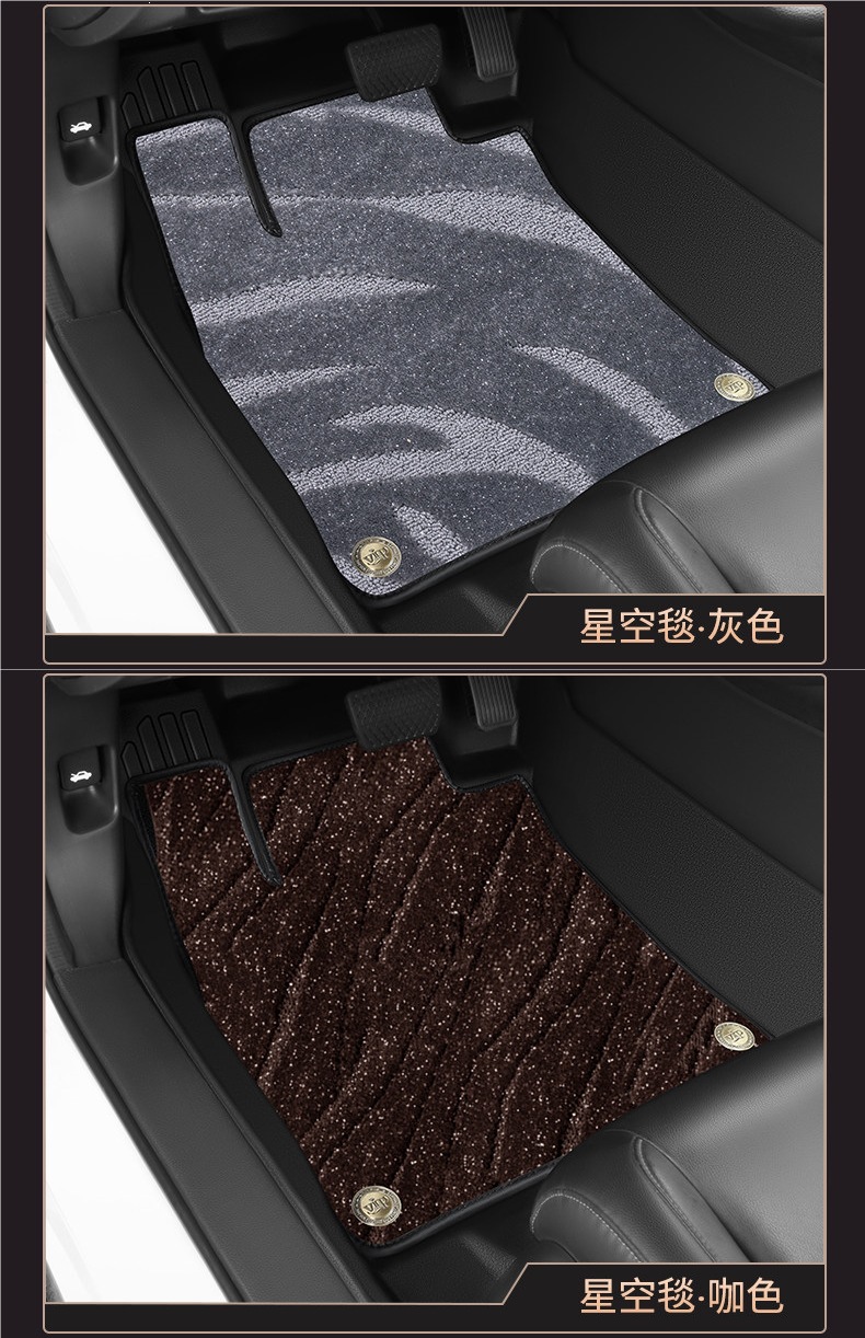 TPE car floor mat, universal for the driver's seat, full coverage, single piece, for the passenger seat, indoor use, 2026 new model