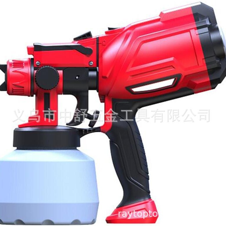 新款电动喷枪 多功能喷枪 杀菌消毒喷雾 涂料油漆喷涂 带工作灯